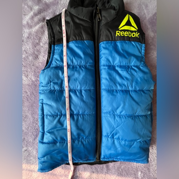 Reebok Children Puffy Vest  Size 3T Blue & Black - Picture 4 of 5